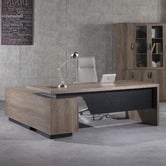 Innova Studio Balder Executive Desk with Return