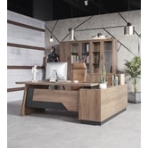 Innova Studio Sutton Executive Desk with Return