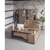 Innova Studio Sutton Executive Desk with Return