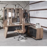 Innova Studio Sutton Executive Desk with Return
