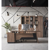 Innova Studio Sutton Executive Desk with Return