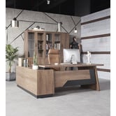 Innova Studio Sutton Executive Desk with Return