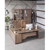Innova Studio Sutton Executive Desk with Return