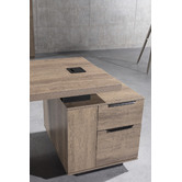Innova Studio Kellen Executive Desk with Return