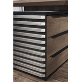 Innova Studio Phoenix Lift-Top Executive Desk with Return