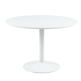 Innova Studio 110cm White Titan Dining Table