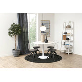 Innova Studio 110cm White Titan Dining Table