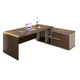 Innova Studio Anderson Executive Desk with Reversible Return