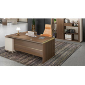 Innova Studio Anderson Executive Desk with Reversible Return