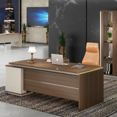 Innova Studio Anderson Executive Desk with Reversible Return