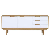 Innova Studio Tristan 3 Drawer Sideboard