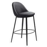 Innova Studio 68cm Kaleesha Faux Leather Barstool
