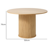 Innova Studio Atlas Round Dining Table