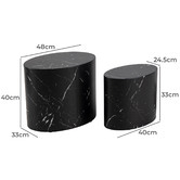 Innova Studio 2 Piece Allanah Coffee Table Set