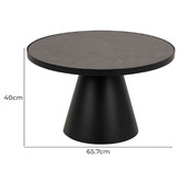 Innova Studio Hansey Ceramic Coffee Table