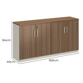 Innova Studio Argel 4 Door Storage Cabinet
