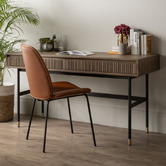 Innova Studio Haden Acacia Wood Study Desk
