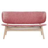 Innova Studio Patrice 2 Seater Malaysian Oak Wood Sofa