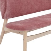 Innova Studio Patrice 2 Seater Malaysian Oak Wood Sofa