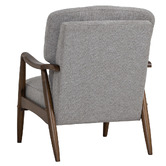 Innova Studio Darell Malaysian Oak Wood Armchair