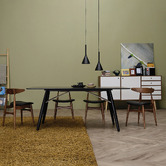 Innova Studio Mccoy Faux Leather Dining Chair