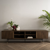Innova Studio Jestine Acacia Wood Entertainment Unit