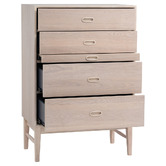 Innova Studio Hardwin 4 Drawer Tallboy