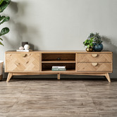 Innova Studio Lance 2 Drawer Entertainment Unit