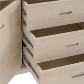 Innova Studio Hardwin 2 Door 3 Drawer Sideboard