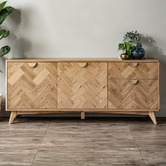 Innova Studio Lance 3 Door 1 Drawer Sideboard