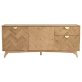 Innova Studio Lance 3 Door 1 Drawer Sideboard