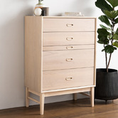 Innova Studio Hardwin 4 Drawer Tallboy