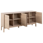Innova Studio Lyndal Oak Wood Sideboard