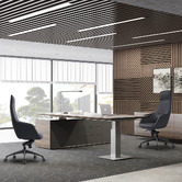Innova Studio Paulee Faux Leather Executive Chair