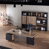 Innova Studio Dale Executive Desk with Return