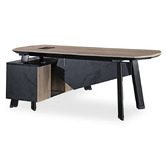 Innova Studio Beckett Executive Desk with Reversible Return