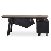 Innova Studio Beckett Executive Desk with Reversible Return