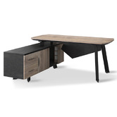 Innova Studio Beckett Executive Desk with Reversible Return
