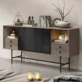 Innova Studio Danyel 2 Door 4 Drawer Sideboard