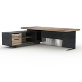 Innova Studio Dale Executive Desk with Return