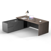 Innova Studio Gareth Executive Desk with Return