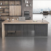 Innova Studio Connor Executive Desk with Return