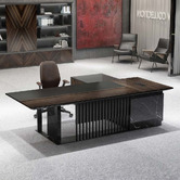 Innova Studio Mace Executive Desk with Return