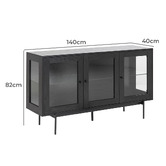 Innova Studio Karel 3 Door Display Unit