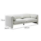 Innova Studio Gab 3 Seater Sofa