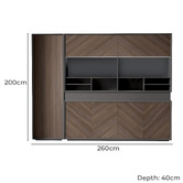 Innova Studio Gareth Storage Cabinet