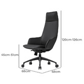Innova Studio Xeno Faux Leather Executive Chair