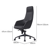 Innova Studio Paulee Faux Leather Executive Chair