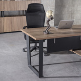Innova Studio Michael Executive Desk with Return