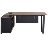 Innova Studio Michael Executive Desk with Return